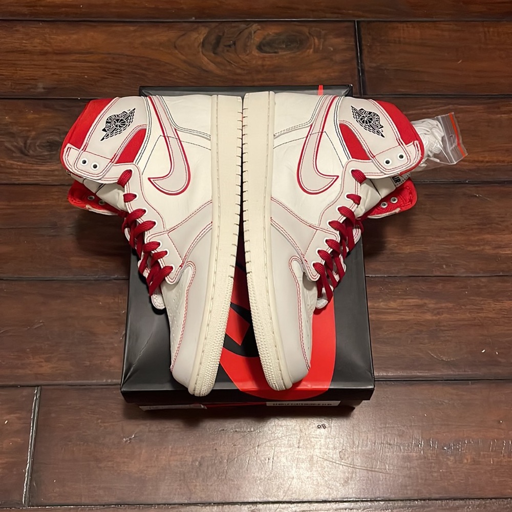 Air Jordan 1 Retro Phantom Gym Red - Picture 4 of 7